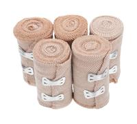 UPKOCH 5PCS Self-Adhesive Sports Non-Woven Breathable Crepe Wrap Tape for Wrist Ankle Support Tearable and Flexible Vet Tape for Dogs and Human Injury Prevention