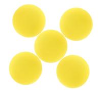 UPKOCH 5pcs Soft EVA Sponge Baseballs for Training and Throwing Practice Safety Softballs for Elementary School Skill Improvement and Indoor Outdoor Entertainment