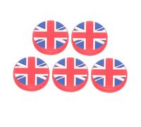 UPKOCH 5pcs Tennis Racket Vibration Dampener National Flag Design Shock Absorber for Enhanced Comfort and Control Easy to Install Tennis Accessory