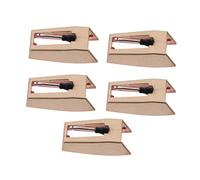 UPKOCH 5pcs Turntable Stylus for Record Player Phonograph Pickup Tools Aluminum Rod Red Gem Stylus Pickup Head for Vinyl Record Player