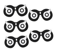 UPKOCH 5pcs Vr Lens Cover for Anti-scratch Lens Pad Dust and Scratch Protector Cute Owl Pattern All- Design for Vr Headset Accessories