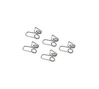 UPKOCH 5pcs Waterkey Spit Valve Spring for Trumpet Repair Parts High-grade Nickel-plated Screws Compact Easy Replacement for Brass Instruments Model Silver