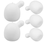 UPKOCH 5pcs White Squeeze Toy Bubble Insert Balls for Diy Craft Props, Stress Relieving, Sensory Play, and Family Interaction