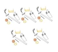 UPKOCH 5sets Trombone Water Drain Valve Key Replacement Accessory Draining Fittings for Musical Instruments Trombone Drain Valves Parts