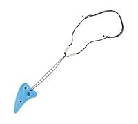 UPKOCH 6-hole Mini Ocarina Portable Blue Dolomite Music Instrument for Beginners Children and Boys and Girls, Vintage Wind Instrument Suitable for Early Music Education and Travel