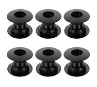 UPKOCH 6 Sets Table Foosball Bushing and Football Bearing Rods 25mm Thick Plastic Shaft Covers for 1.4m Foosball Table Replacement Parts