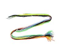 UPKOCH 60Pcs 10-Strand 105Cm Polyester Yo-Yo Strings Pack for Competition and Replacement, Multi-Color Set Including Yellow, Orange, Green, Blue, White, and Black, Suitable for