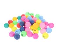 UPKOCH 60PCS Bingo Balls Lightweight Raffle Game Accessories for Sweepstakes Pub Quiz Club Party