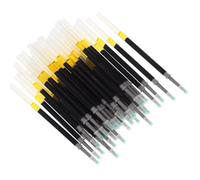 UPKOCH 60pcs Convenient Pen Refill Compatible Replacement with Smooth Writing and No Ink Leakage, Fine Point Gel Pen Refills for Drawing Pictures and Study, Black Pp Material