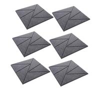 UPKOCH 6pcs Acoustic Panel Wall Sound Absorbers Board Acoustic Treatment for Music Rooms High Density Soundproofing Panels for Walls