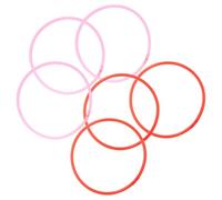 UPKOCH 6pcs Aquarium Floating Plant Rings Reusable Fish Tank Feeding Circles Floating Duckweed Holder for Fish Feeding and Natural