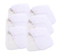 UPKOCH 6pcs Bamboo Fiber Diaper Liner Washable Inserts Diaper Supplies for Cloth Nappy Liners
