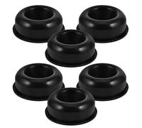 UPKOCH 6pcs Boxing Base Water Inlet Plug Caps Plastic Punching Bag Stopper for Sandbag Replacement Anti-slip Kickboxing Bag Inlet Cover Accessory