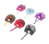 UPKOCH 6pcs Chicken Hats for Pets Adorable Mini Top Hats Comfortable Bird Accessories for Festivals and Photo Props Random Color