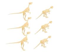 UPKOCH 6pcs Dinosaur Skeleton Models Educational Assembly for Safe Plastic Dinosaur Bones for Hands Learning and Playful Home Decoration