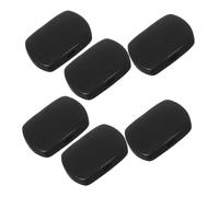UPKOCH 6Pcs Ebony Guitar Tuning Peg Buttons Square Shape Machine Heads Replacement for Classical Acoustic Guitars with Ergonomic Grip and Anti-slip Design