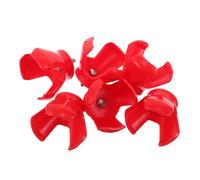 UPKOCH 6pcs Golf Ball Retriever Grabber for Water and Bushes Red Lightweight Golf Tool for Easy Ball Pickup with High Visibility User-friendly Design to Reduce Bending for Men and Women