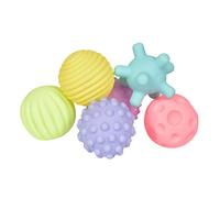 UPKOCH 6Pcs Grasping Massage Balls Soft Interactive for Sensory Play Design for Skill Development and Parent Bonding for Months