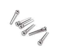 UPKOCH 6pcs Guitar Bridge Pegs for Sound and Easy Installation Quality String for Electric and Acoustic Guitars Finish Safe Materials