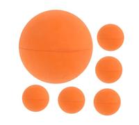 UPKOCH 6pcs High Bounce Rubber Squash Balls for Training and Reaction Portable Mini Bouncy Balls for Beginners Hollow Elastic Racketball for Indoor and Outdoor Sports