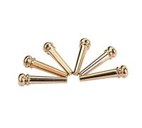 UPKOCH 6pcs Peg Guitar Bridge Pins Acoustic Guitar Accessories Brass Replacement