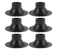UPKOCH 6pcs Plastic Speaker Horns High-frequency Tweeter Sound Horns for Home Theater Audio System Treble Replacement