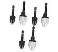 UPKOCH 6pcs Shank Drill Chuck Adapter Conversion Drill Tool for Electric Grinder Suitable for Easy to Install and Use Various Workspaces