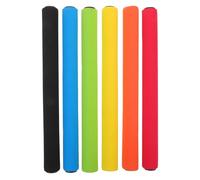UPKOCH 6pcs Sponge Race Baton - Kids Track Relay Sticks for Sports Events and Field Races Safe Running Equipment Athletic Competition Tools for Outdoor Relay Team Activities