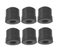 UPKOCH 6pcs Trombone Slide Water Key Pads Soft Rubber Cushion End Tips for Trombone Slide Function Brass Instrument Practice