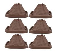 UPKOCH 6Pcs Volcano Science Kit DIY Erupting Volcano Model for Educational Experiments and Hands Activities for Creative Learning and Classroom Demonstrations