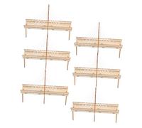 UPKOCH 6sets Cable-stayed Bridge Kit Engaging Stem Project for Boys and Girls Handmade Wooden Model for Creative Learning and Mechanical Engineering Exploration