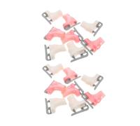 UPKOCH 8 Pairs Miniature Doll Roller Skates with Four Wheel Balance Durable Ice Skate Craft Accessories for Tiny House Decorations and DIY Projects