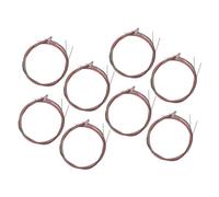 UPKOCH 8 Sets Colored Steel Acoustic Guitar Strings with Maintenance Tools High Tension Folk Guitar Replacement Strings for Beginners and Performers Easy Install