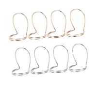 UPKOCH 8Pcs Bass Finger Picks Metal Guitar Plectrum Ergonomic Thumb and Index Finger Rings for Classical Folk Guitar Playing with Comfortable Fit and Optimized Control