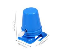 UPKOCH 8PCS DIY Clockwork Robot Movement with Replaceable Windup Mechanism for Craft Lovers Easy Repair Maintenance Mini Plastic Walking Parts in Purple Gray Green Blue