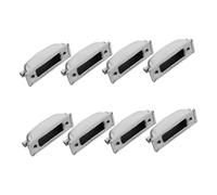 UPKOCH 8pcs Double End Drum Lugs Snare Drum Accessories Metal Electroplated Dual Hole Design Reduces Replacement Frequency at Band Rehearsals and Live Shows