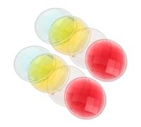UPKOCH 8PCS Kaleidoscope Replacement Lenses DIY Prism Lens Set for Crafting and Repair Unique Multi Color Filters Red White Yellow Green Enhancing Visual Effects for Kaleidoscope Boys