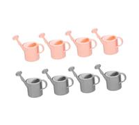 UPKOCH 8Pcs Miniature Watering Cans for Mini House Decoration Lightweight Cute Plant Kettles with Long Spouts for Dollhouse Fairy Garden and Indoor Seedlings