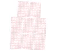 UPKOCH 8pcs Pink Rabbit Cage Floor Mats Non-slip Reusable Plastic Nesting Pads for Bunny and Guinea Pig Cages Pet Foot Resting Cushions