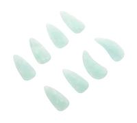 UPKOCH 8pcs Reusable Guzheng Finger Picks Set Resin Double-sided Curved Nail Covers for Chinese Zither Beginners and Professionals Lightweight Thumb Pick Guards for Practice and