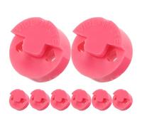 UPKOCH 8pcs Rubber Violin Practice Mute Quiet Sound Muffler Noise Reducer Pad for Home Training Protects Instrument Soft Comfortable Violin Accessories