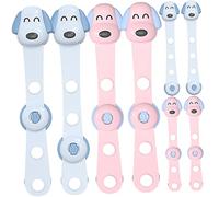 UPKOCH 8pcs Safety Lock Adorable Drawer Lock Refrigerator Door Childproof Fridge Boy Girl Safety
