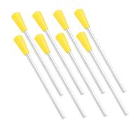 UPKOCH 8pcs Triangle Iron Mallets Hand Percussion Sticks Musical Instrument Accessories Metal Strikers for Boys and Girls Educational Music Teaching and Performance