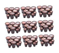 UPKOCH 90pcs Resin Miniature Coffee Cups Set with Realistic Latte Art Japanese Style Dollhouse Kitchen Mugs for Creative Play Tiny Drinkware Ornaments for Desktop Crafts