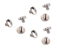 UPKOCH 9pcs Slide Finger Ring Fixing Screws for Trumpet Replacement Brass Instrument Accessory Metal Screws for Trumpet Repair
