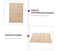 UPKOCH 9Pcs Taekwondo Breaking Boards for Karate Practice Training Tool Sound Wood Planks for Martial Arts Performance and Skill Development