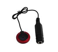 UPKOCH Acoustic Guitar Pickup with Eq Red Plastic Soundboard Pickup for Folk Guitar Banjo Ukulele Musical Instrument Accessory