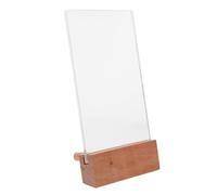 UPKOCH Acrylic Certificate Display Stand for A6 Diploma Frame Desk