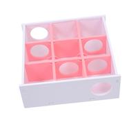UPKOCH Acrylic Hamster Maze Tunnel for Small Animals Bite Resistant Exercise Labyrinth for Hamsters Gerbils Chinchillas Easy to Clean Pink Pet Plaything for Agility and Fun