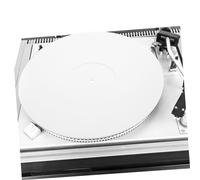 UPKOCH Acrylic Record Mat White Turntable Mat for Vinyl Record Player Turntable Slipmat